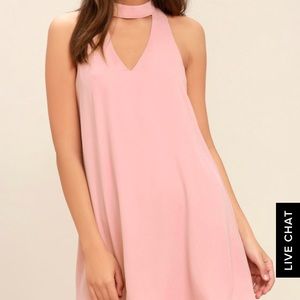 Lulu’s blush dress